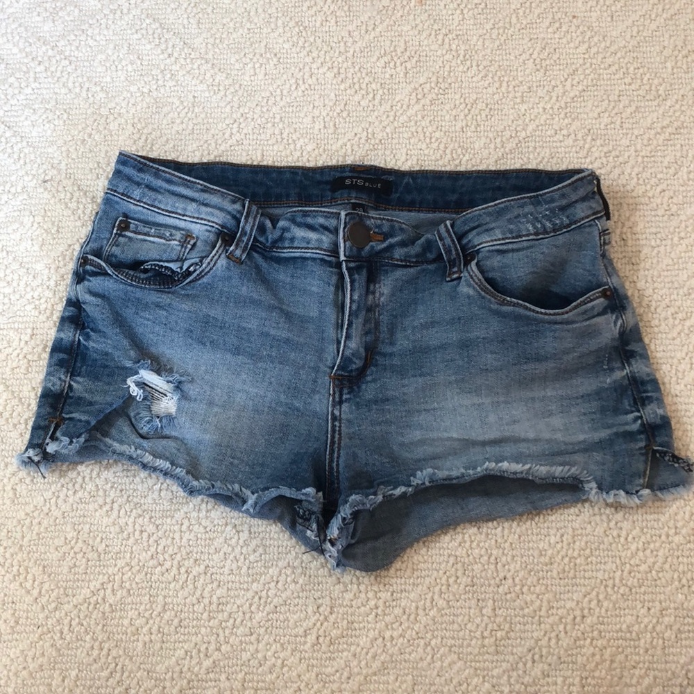 STSBlue Distressed Jean Shorts